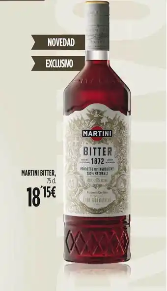 Hipercor Martini Bitter, 75cl oferta