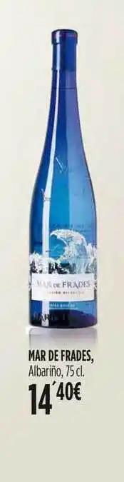 Hipercor Mar De Frades Albariño 75cl oferta