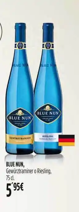 Hipercor Blue Nun Gewürztraminer O Riesling 75cl oferta