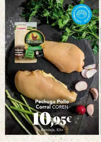 Gadis Pechuga Pollo Corral Coren oferta