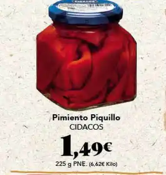 Gadis Cidacos Pimiento Piquillo 225g oferta