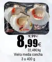 FROIZ Vieira media concha oferta