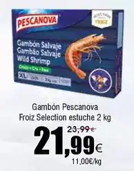 FROIZ Pescanova - gambon frozenes oferta