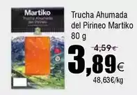 FROIZ Martiko - trucha ahumada del pirineo oferta