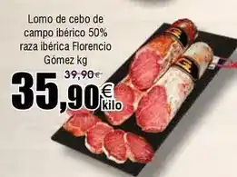 FROIZ Florencio gómez - lomo de cebo de campo ibérico 50% raza ibérica florencio oferta