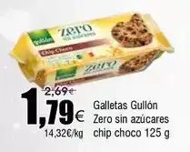 FROIZ Gullón - galletas zero sin azucares chip choco oferta