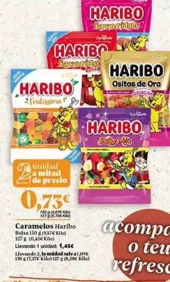 Gadis Caramelos Haribo Bolsa 150g oferta