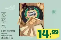 HiperDino Gran capitán - queso semicurado oferta