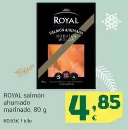 HiperDino Royal - salmón ahumado marinado oferta