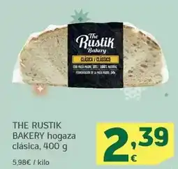 HiperDino The rustik bakery - hogaza clasica oferta