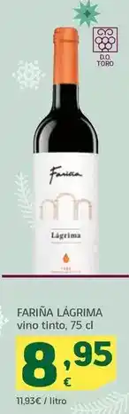 HiperDino Farina lagrima - vino tinto oferta