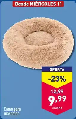 ALDI Cama para mascotas oferta