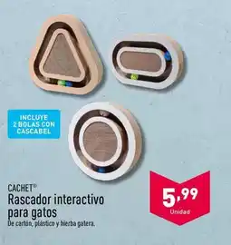 ALDI Rascador interactivo para gatos oferta