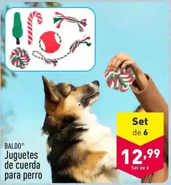 ALDI Baldo - juguetes de cuerda para perro oferta