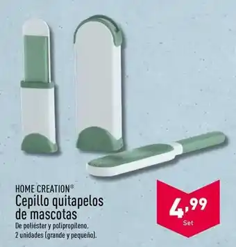 ALDI Home - cepillo quitapelos de mascotas oferta