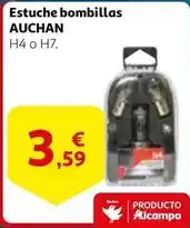 Alcampo Auchan - estuche bombillas oferta