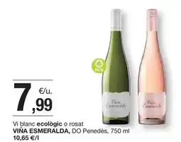 BonpreuEsclat Viña esmeralda - vi blanc ecològic o rosat oferta