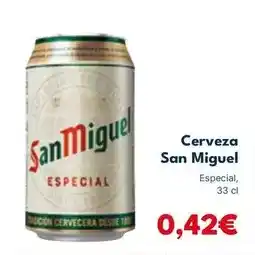 Lidl San miguel - cerveza oferta