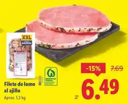 Lidl Hamburguesa ecológica oferta