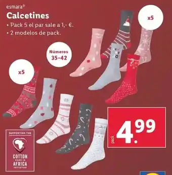 Lidl Esmara - calcetines oferta