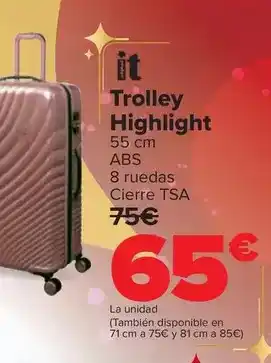 Carrefour It - trolley highlight oferta