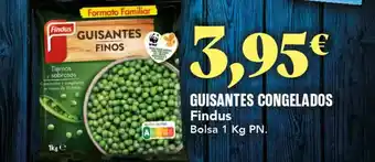 Gadis Findus - guisantes congelados oferta