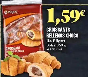 Gadis Ifa eliges - croissants rellenos choco oferta