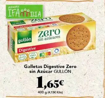 Gadis Galletas Digestive Zero Sin Azúcar Gullón 400g oferta