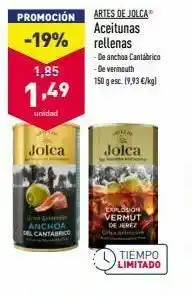 ALDI Anchoas del cantábrico oferta
