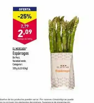 ALDI Espárragos oferta