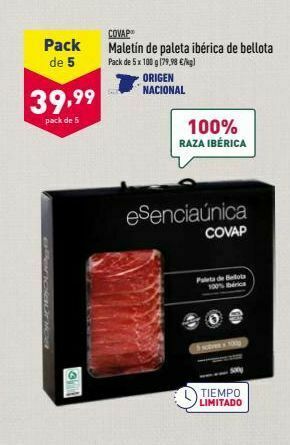 ALDI Paleta ibérica de bellota oferta
