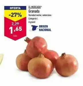 ALDI Granadas origen oferta