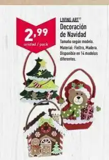 ALDI Decoración de navidad oferta