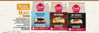 Gadis Pan Tostado Ortiz 288g oferta