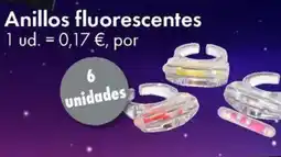 TEDi Anillos fluorescentes oferta