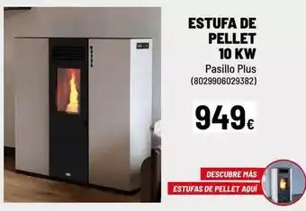 Brico Depôt Plus - estufa de pellet 10 kw oferta