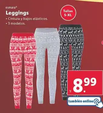 Lidl Esmara - leggings oferta