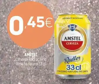 Coviran Amstel Cervesa Radler amv Llimona Llauna 33 cl oferta