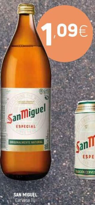 Coviran San Miguel Cervesa 1 L oferta