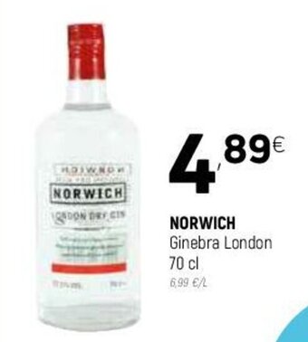 Coviran Norwich Ginebra London 70 cl oferta