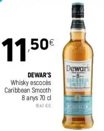 Coviran Dewar's Whisky Escocès Carribbean Smooth 8 Anys 70 cl oferta