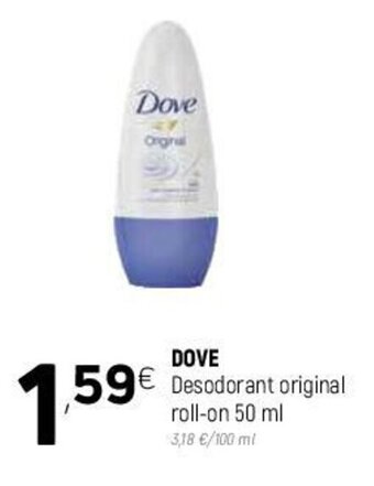 Coviran Dove Desodorant Original Roll-On 50 ml oferta
