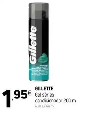 Coviran Gillette Gel Sèries Condicionador 200 ml oferta