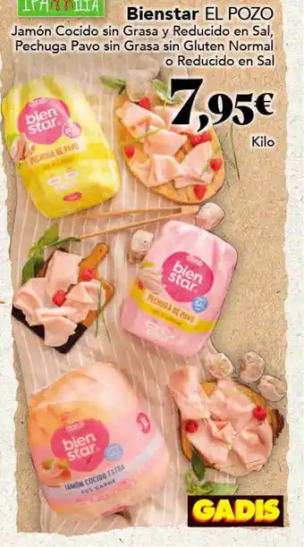 Gadis Bienstar El Pozo oferta