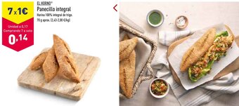ALDI El horno Panecillo Integral oferta