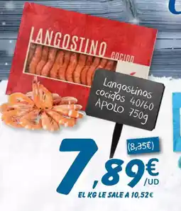 SPAR Langostinos cocidos oferta