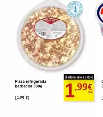 SPAR Pizza refrigerada barbacoa oferta