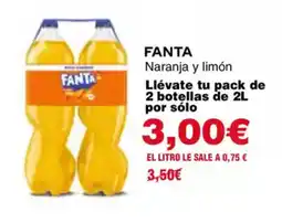 SPAR FANTA Naranja y limón oferta