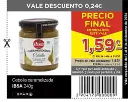 SPAR IBSA Cebolla caramelizada oferta