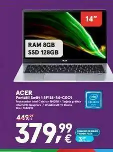 Worten Ordenador portátil oferta